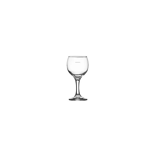 CROWN CRYSTA III WINE GLASS 210ml W/ POURLINE @ 150ml