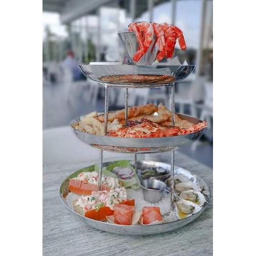 MODA HEAVY DUTY S/ST SERVING BOWL 245mmØ x 45mmH