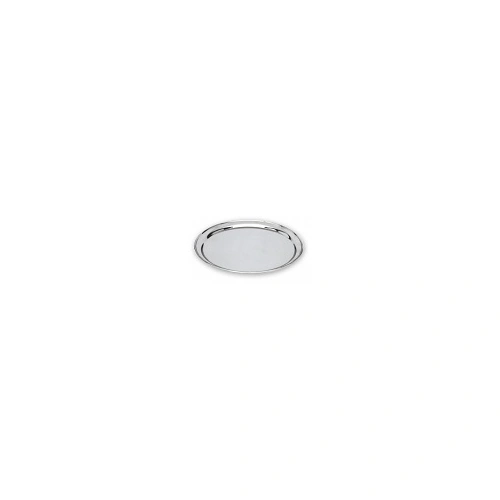 ROUND S/ST TRAY 25cm HEAVY DUTY
