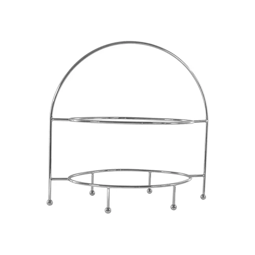 OVAL PLATE STAND 2 TIER 520mm