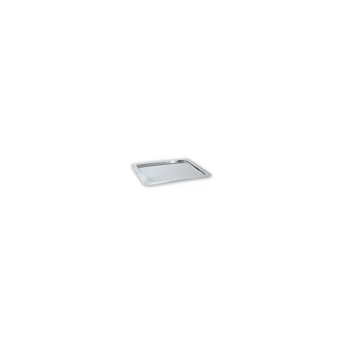 RECTANGULAR PLATTER S/ST 31x47cm WIDE RIM
