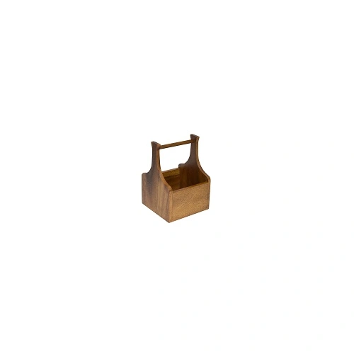 MODA BROOKLYN ACACIA WOOD ARTISAN CADDY