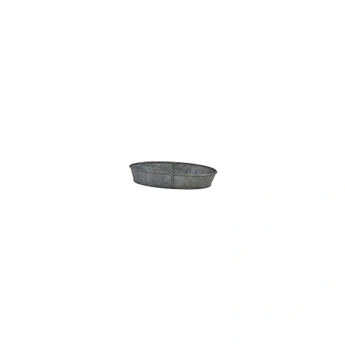 CONEY ISLAND GALVANISED OVAL TRAY 240x160x45mm