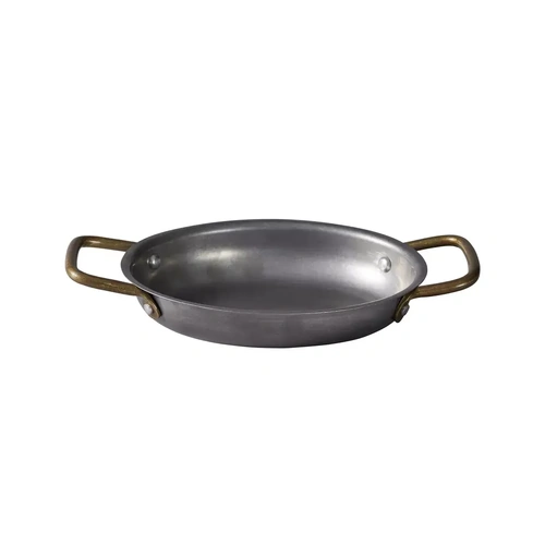 MODA VINTAGE S/ST SERVING OVAL DISH 125mmW