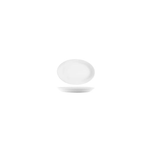 VITROCERAM OVAL PLATTER 240 x 170mm WHITE