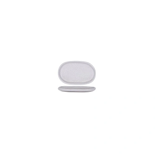 TABLEKRAFT NATURALS OVAL COUPE 210mm ASH GREY