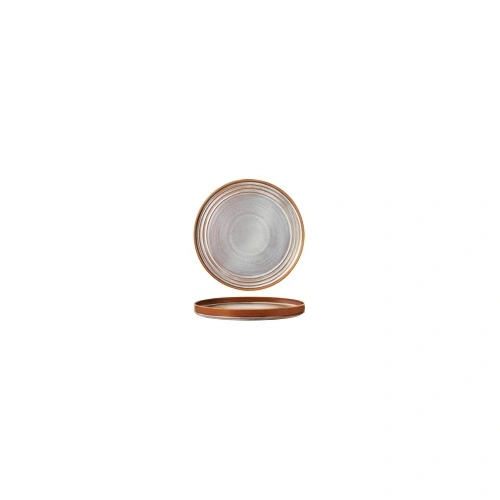 TABLEKRAFT URBAN LOFT ROUND SERVE PLATTER AUBURN 320mmØ x 30mmH