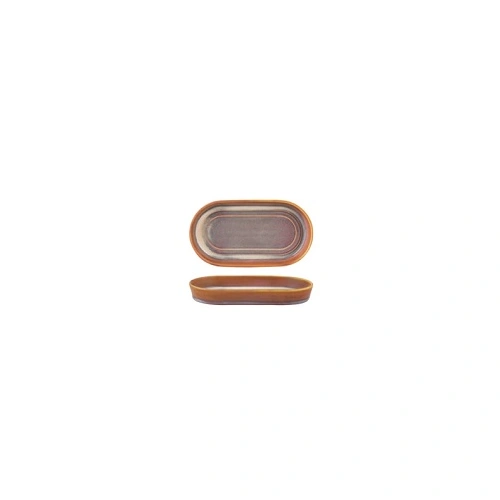 TABLEKRAFT URBAN LOFT OVAL SERVE PLATTER AUBURN
