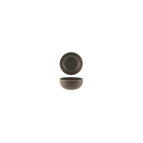 TABLEKRAFT URBAN ROUND DEEP BOWL DARK GREY 770ml