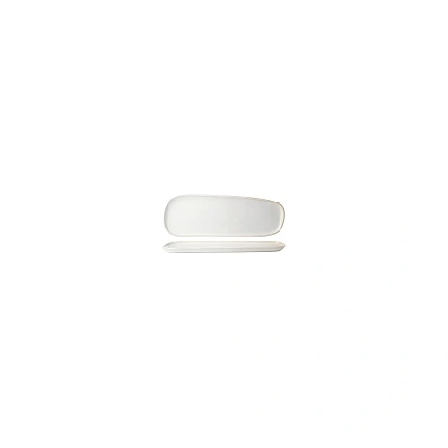 TABLEKRAFT URBAN SERVE OVAL FLAT PLATE WHITE