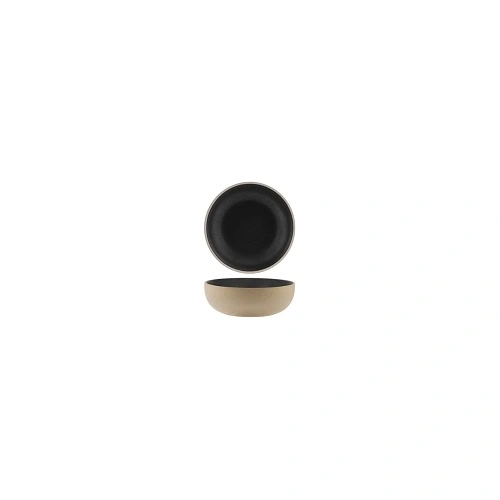 SOHO ROUND DEEP BOWL 170mm SPECKLE BLACK