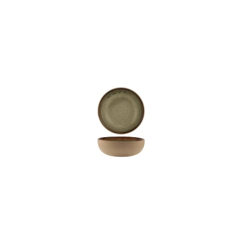 SOHO ROUND DEEP BOWL 170mm BURNT SIENNA
