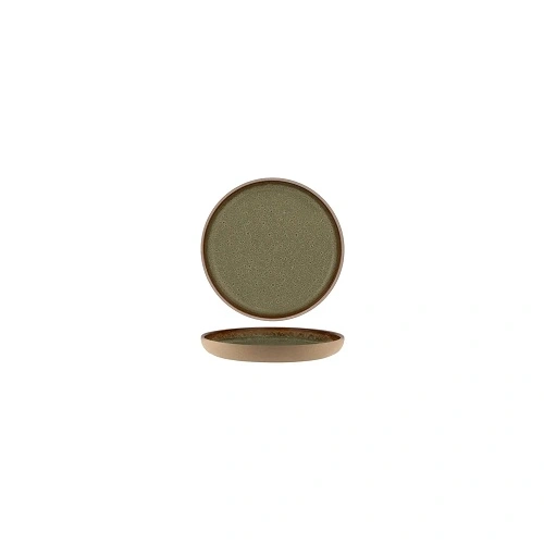 SOHO ROUND DEEP COUPE PLATE 235mm BURNT SIENNA 