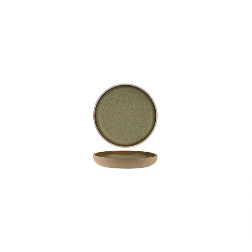 SOHO ROUND DEEP COUPE PLATE 175mm BURNT SIENNA 