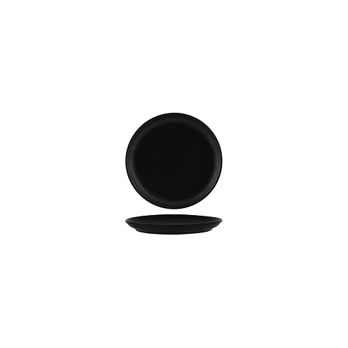 TABLEKRAFT BLACK ROUND COUPE PLATE 170mmØ x 10mmH