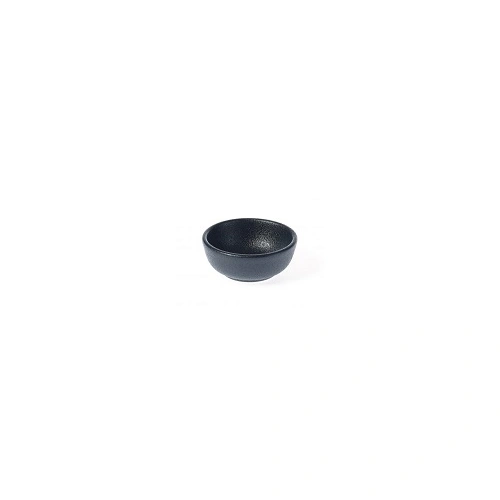 TABLEKRAFT ROUND FLARED SAUCE DISH 80x32mm BLACK