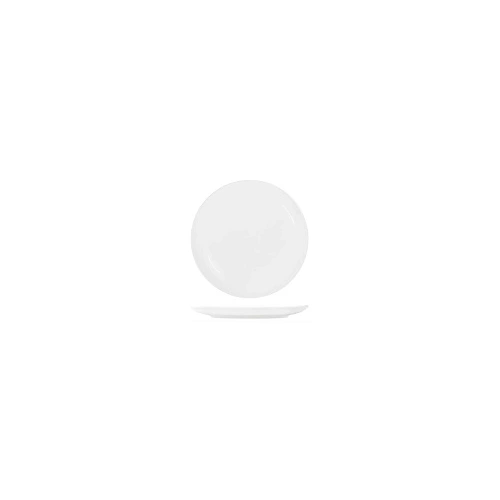 CORE WHITE ROUND COUPE PLATE 150mmØ x 18mmH