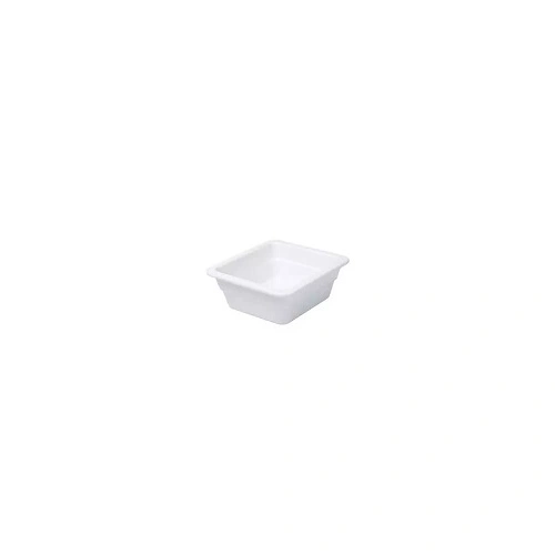 RYNER MELAMINE FOOD PAN 1/6 SIZE 65mm WHITE