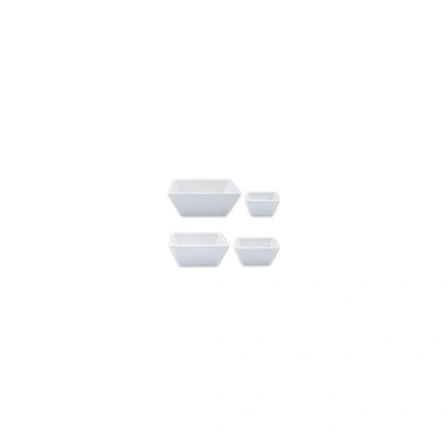 MELAMINE SQUARE BOWL 70x70x42mm WHITE