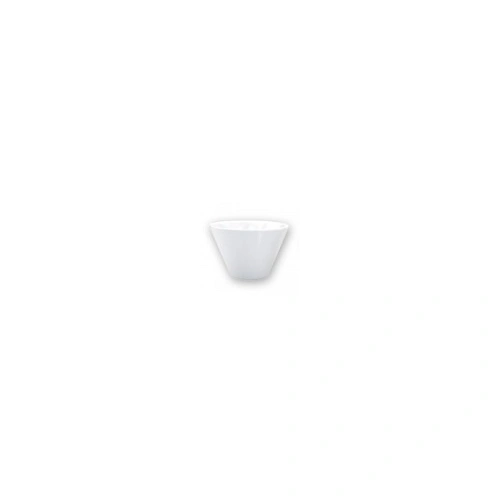 RYNER MELAMINE V-SHAPE BOWL 130x90mm WHITE