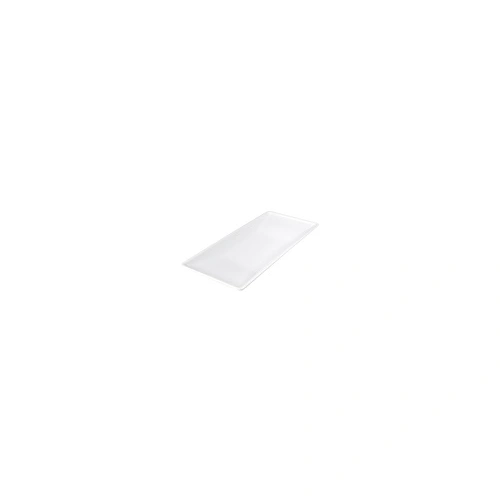 RYNER MELAMINE CURVED RECT PLATTER WHITE 320 x 210mm 
