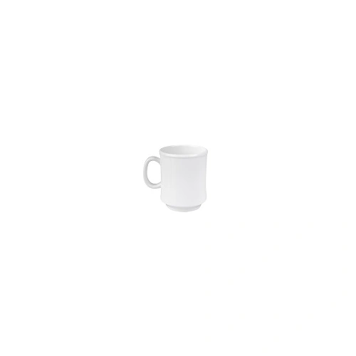 RYNER MELAMINE STACKABLE MUG WHITE 320ml