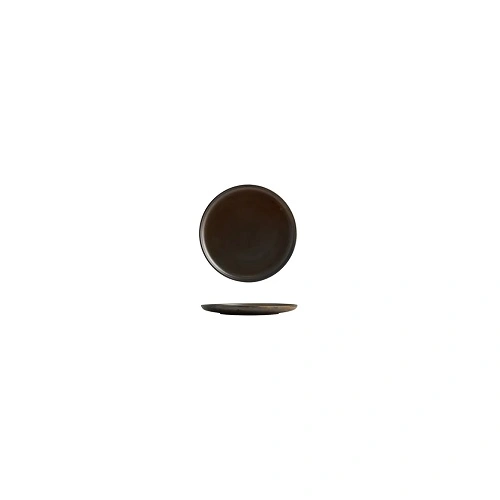 MODA PORCELAIN ROUND PLATE RUST 200mmØ