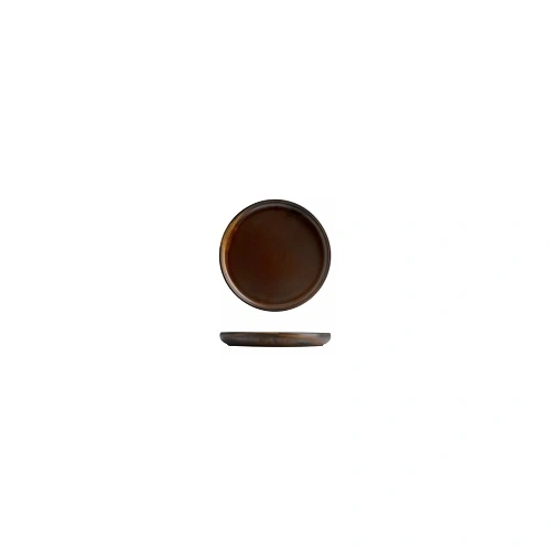 MODA PORCELAIN STACKA ROUND PLATE RUST 260mmØ