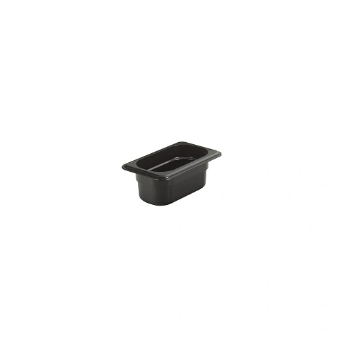 CAMBRO 1/9 x 65mm FOOD PAN 0.57 LTR BLACK