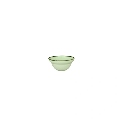 LUZERNE TINTIN ROUND BOWL 150mm GREEN W/GREEN