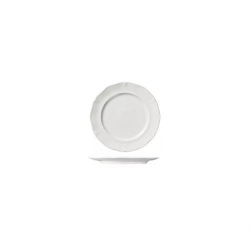 LUZERNE ASTORIA ROUND SCALLOPED  PLATE 230mm 