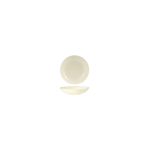 LUZERNE LINEN SHARE BOWL 200mm REACTIVE WHITE