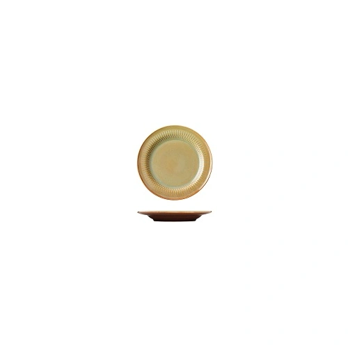 LUZERNE COTTAGE CINNAMON ROUND RIM PLATE 170mm