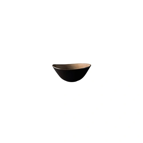 LUZERNE RUSTIC OVAL BOWL 190x170mm CHESTNUT