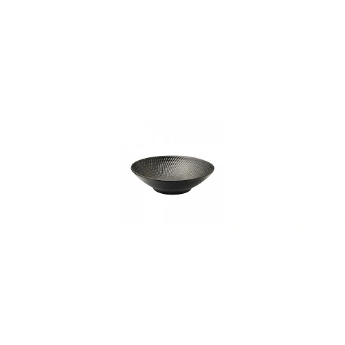 LUZERNE ZEN ROUND BOWL 240mm BLACK SWIRL
