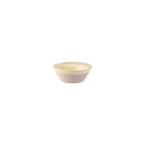 UTOPIA OREGON BUTTERMILK PORCELAIN ROUND BOWL 195mmØ x 73mmH