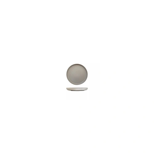 ECLIPSE UNO ROUND WALLED PLATE 220mmØ GREY 30mmH