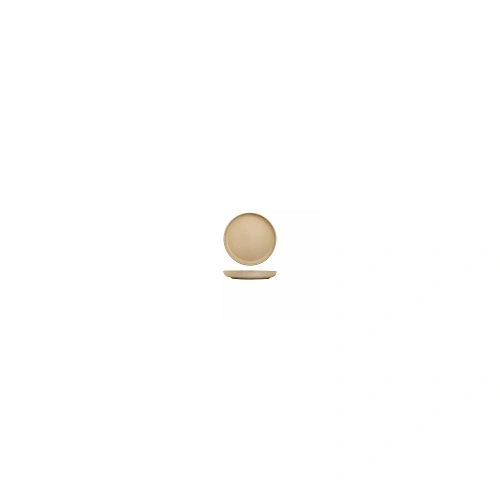 ECLIPSE UNO ROUND WALLED PLATE 175mmØ TAUPE 23mmH