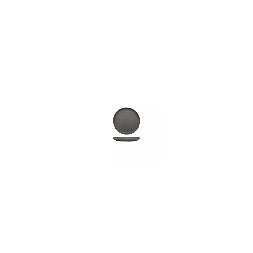ECLIPSE UNO ROUND WALLED PLATE 175mmØ DARK GREY 23mmH