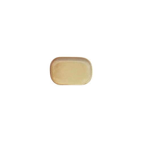 ARTISTICA RECTANGLE COUPE PLATE 240x160x25mm FLAME