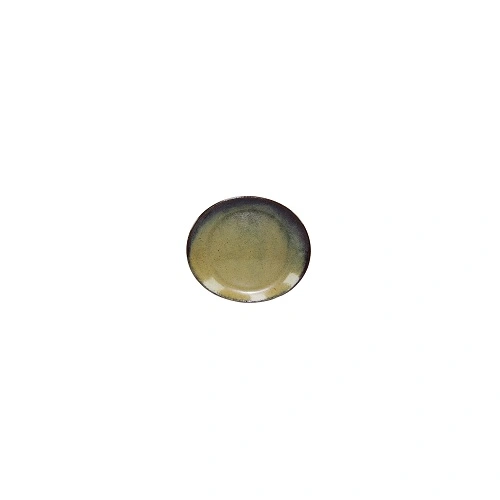 ARTISTICA OVAL PLATE 295mmx250mm REACTIVE BROWN