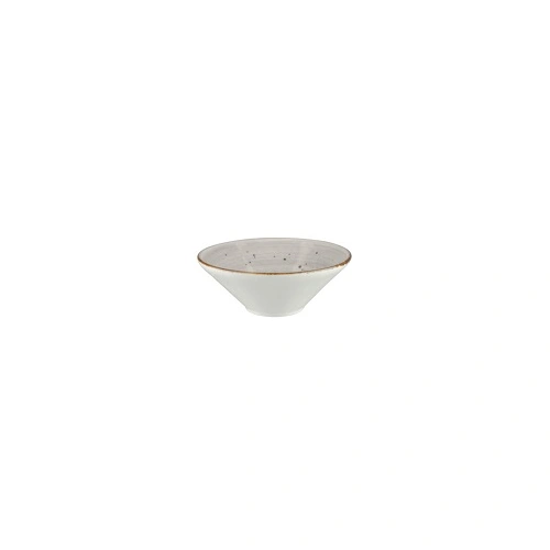 LONG FINE WELLINGTON V-SHAPE BOWL 165mm RUSTIC GREY