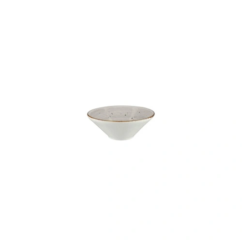 LONG FINE WELLINGTON V-SHAPE BOWL 205mm RUSTIC GREY