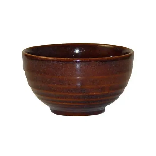 CHURCHILL RIPPLE BOWL CINNAMON 130mmØ x74mm / 560ml