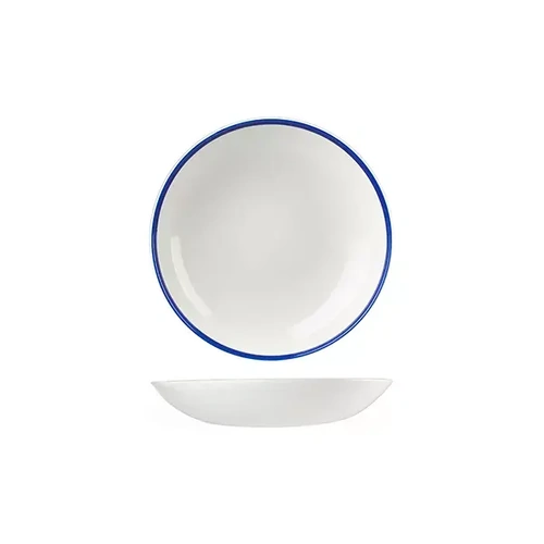 CHURCHILL RETRO BLUE ROUND COUPE BOWL 182mmØ / 426ml