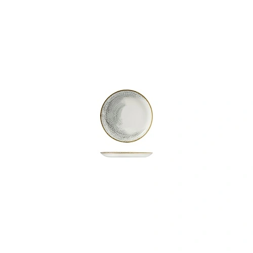 CHURCHILL HOMESPUN ACCENTS ROUND COUPE 288mmØ