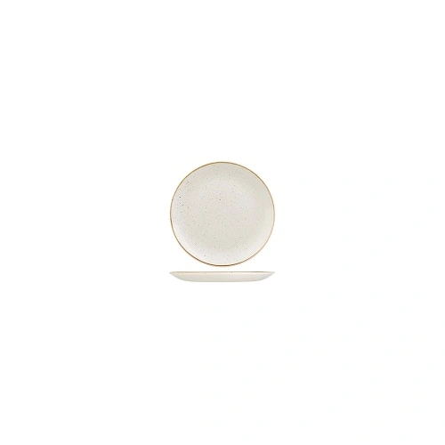 CHURCHILL STONECAST ROUND COUPE PLATE 217mmØ