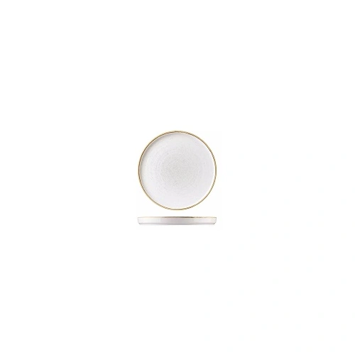 CHURCHILL STONECAST WALLED CHEF'S ROUND PLATE 210mmØ