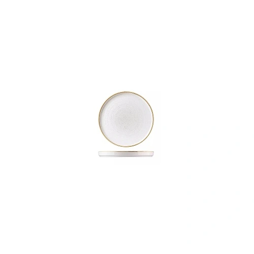 CHURCHILL STONECAST WALLED CHEF'S ROUND PLATE 260mmØ