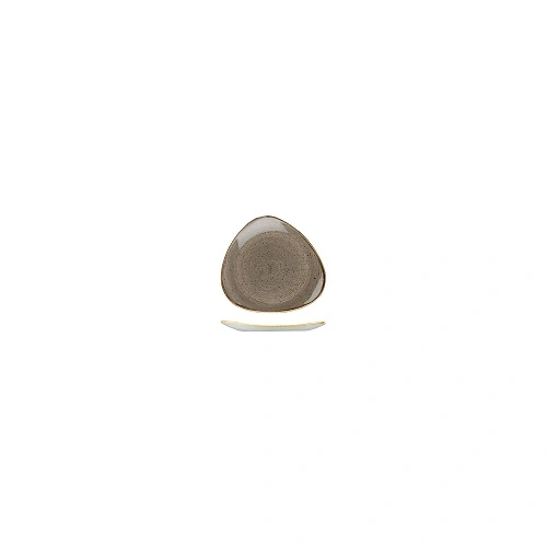 CHURCHILL STONECAST TRIANGULAR PLATE 265mmØ x 265mmW